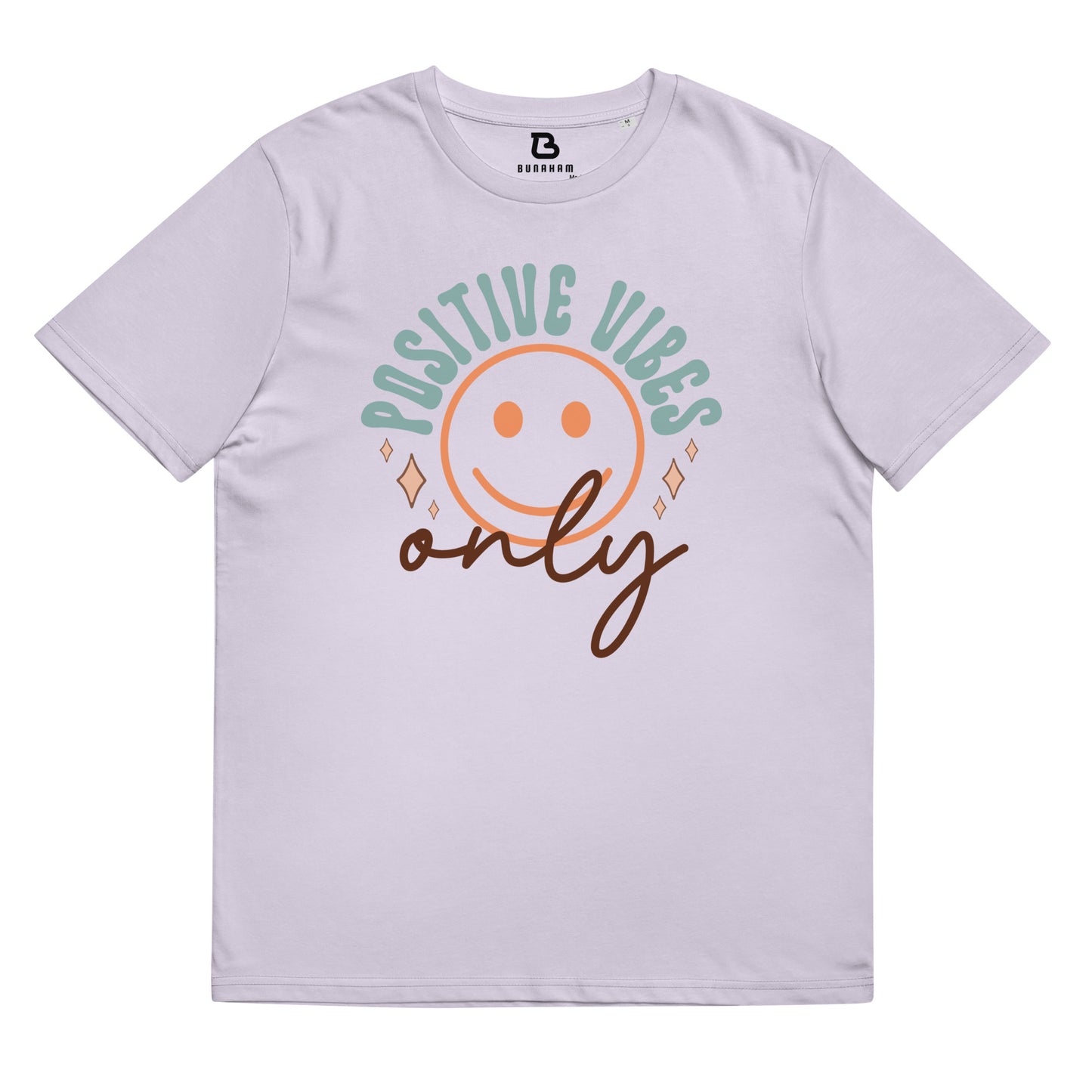 Unisex Organic Cotton T-shirt - Positive Vibes Only