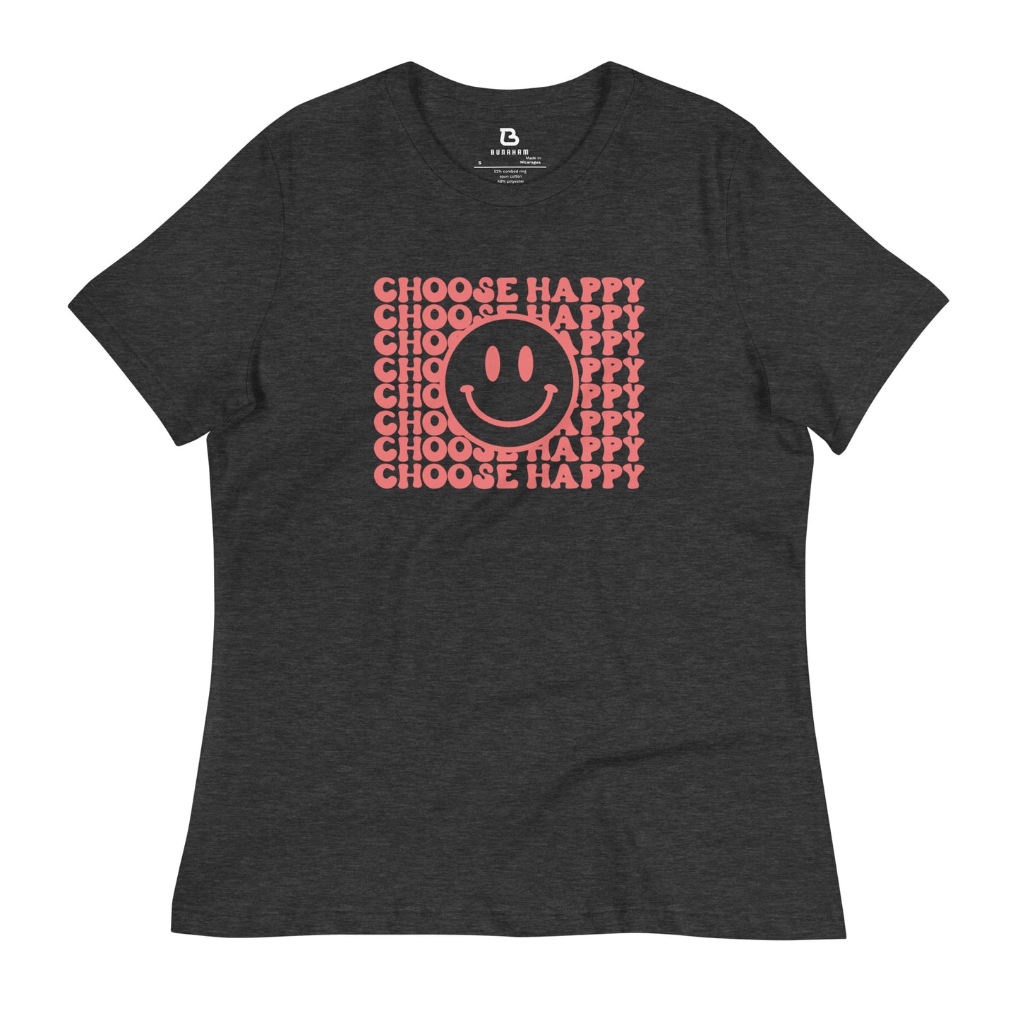 Women's Relaxed T-Shirt - Choose Happy