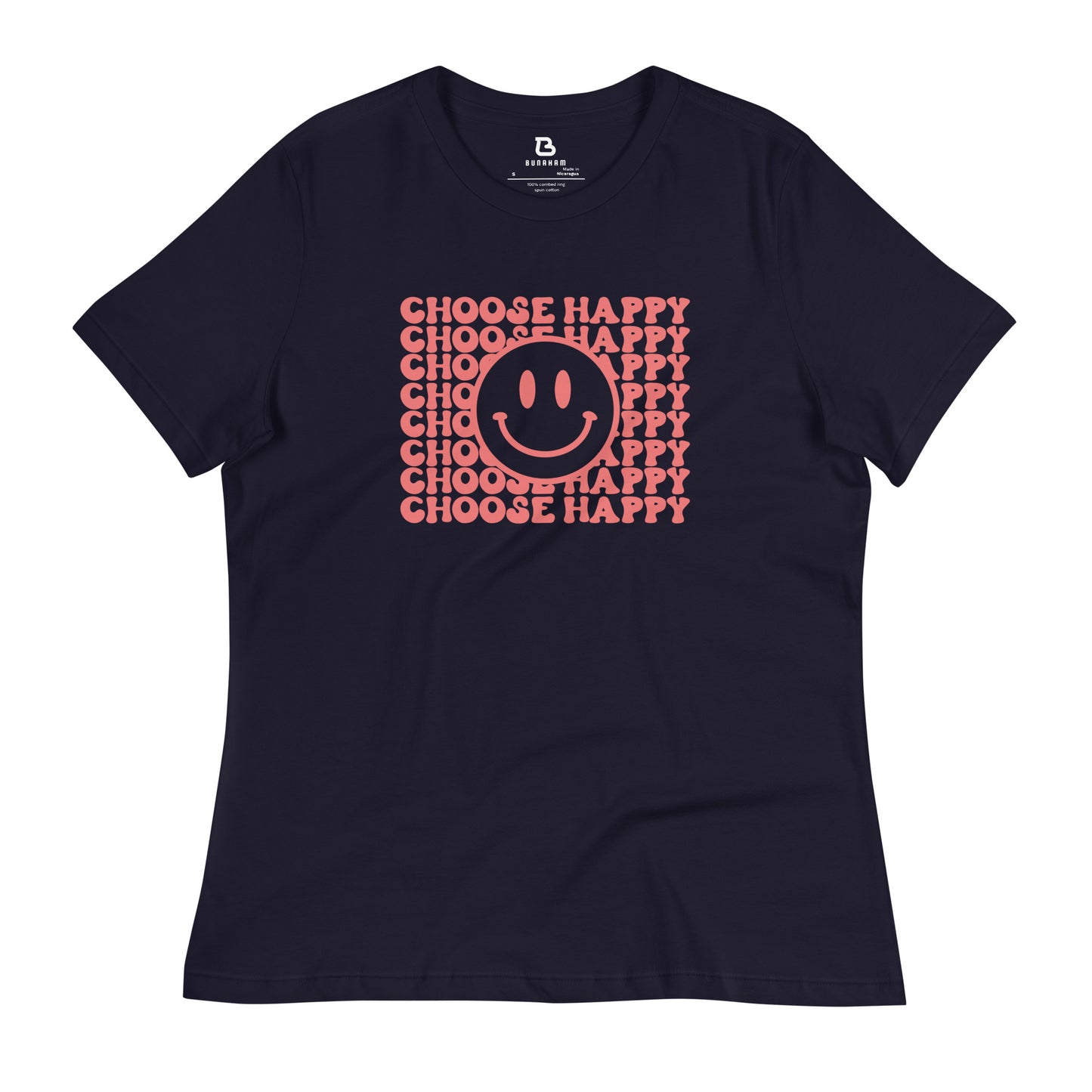 Women's Relaxed T-Shirt - Choose Happy