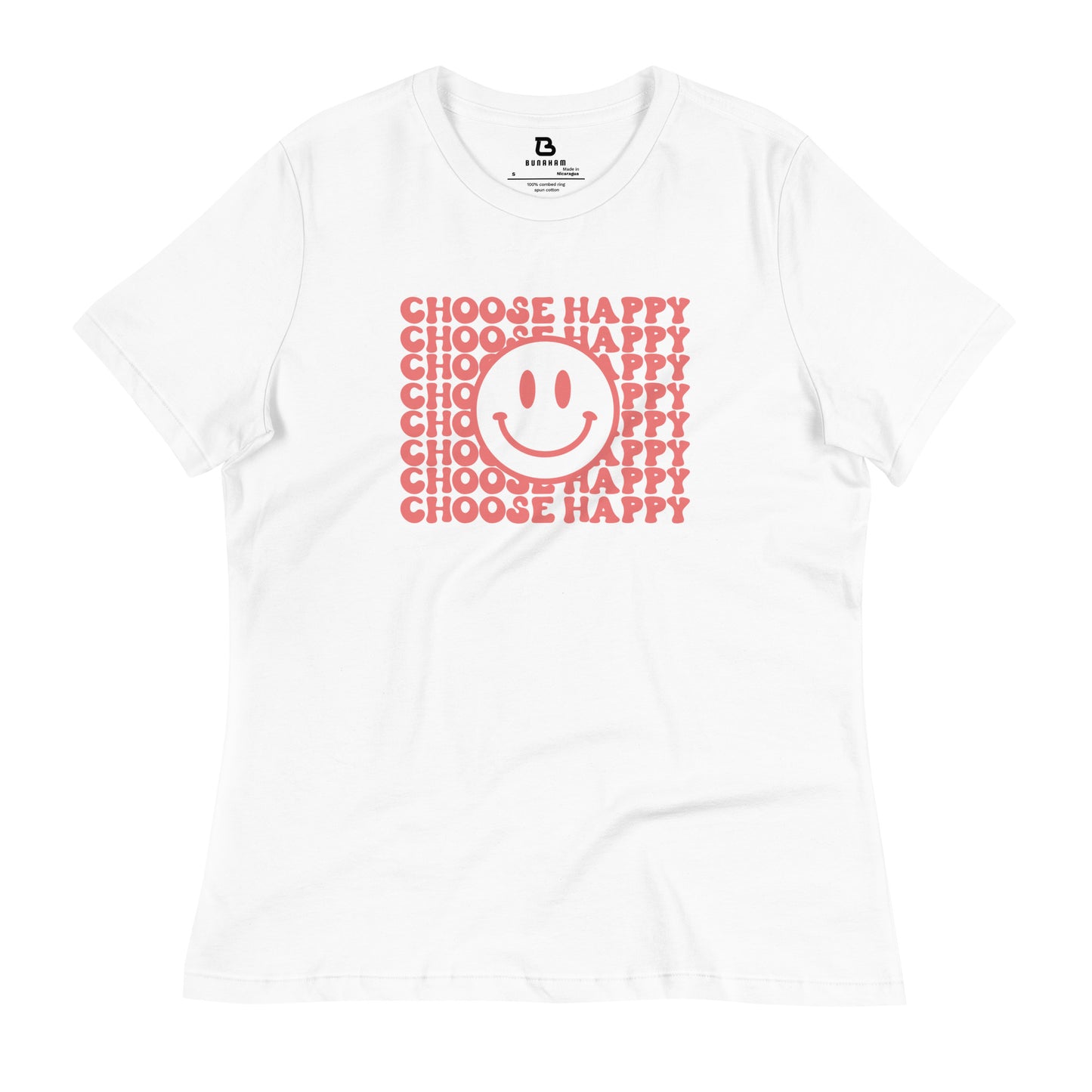 Women's Relaxed T-Shirt - Choose Happy