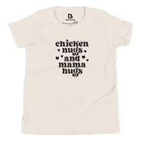 Youth Short Sleeve T-Shirt - Chicken Nugs and Mama Hugs