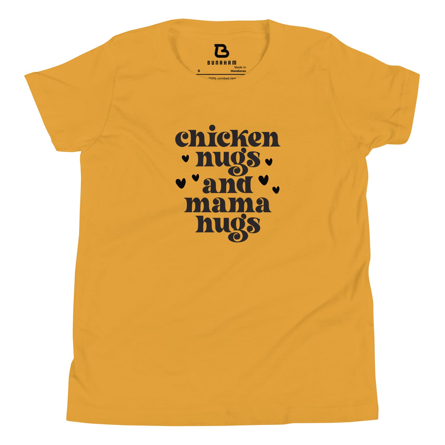 Youth Short Sleeve T-Shirt - Chicken Nugs and Mama Hugs