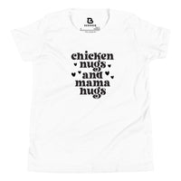 Youth Short Sleeve T-Shirt - Chicken Nugs and Mama Hugs